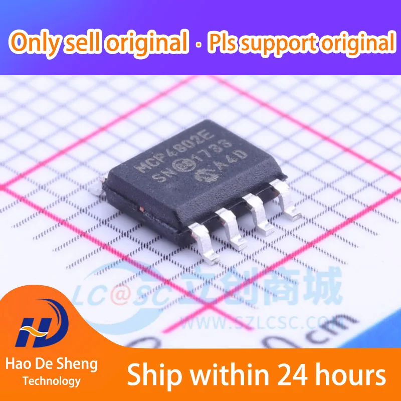 

10 шт./партия MCP4802-E/SN MCP4802-E SOP8 новая Оригинальная фотография