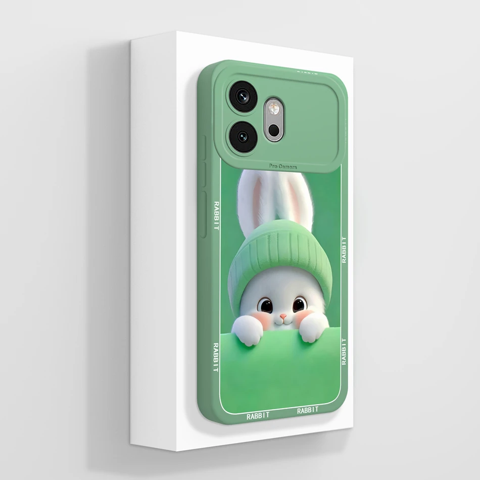 Candy Painted Soft Liquid Silicone Lightweight Phone Case with Lens Protection