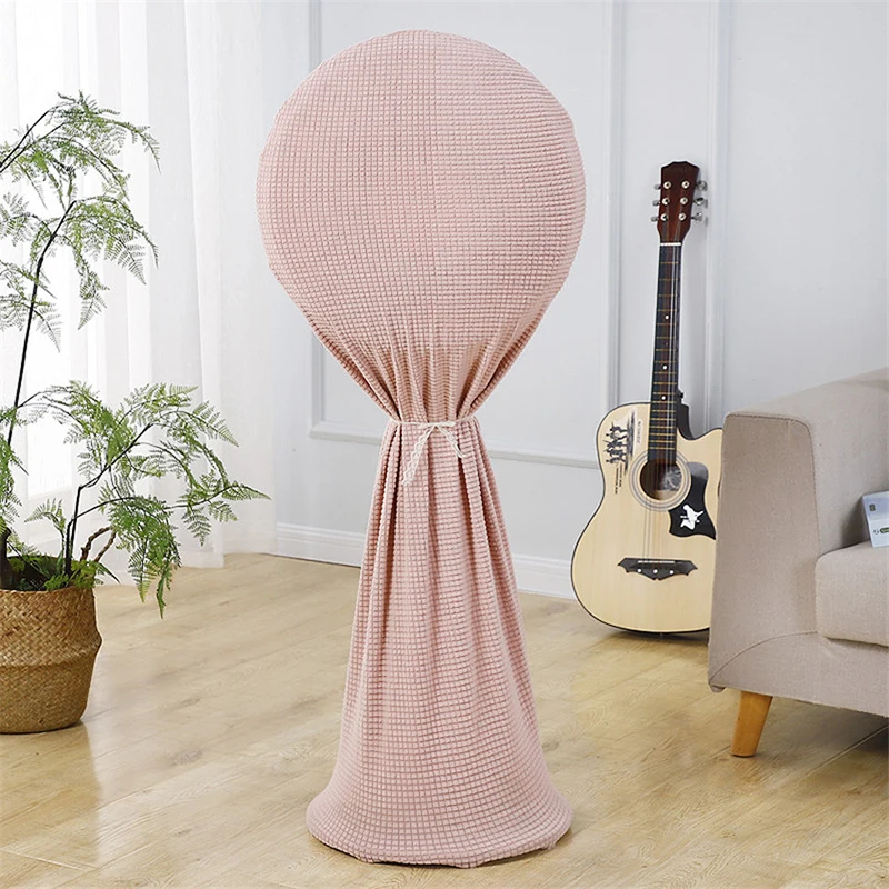 Round Full Coverage Floor Fan Dust Cover Dust-proof Electric Fan Protection Cover, Household Floor Stand Elastic Dust Covers