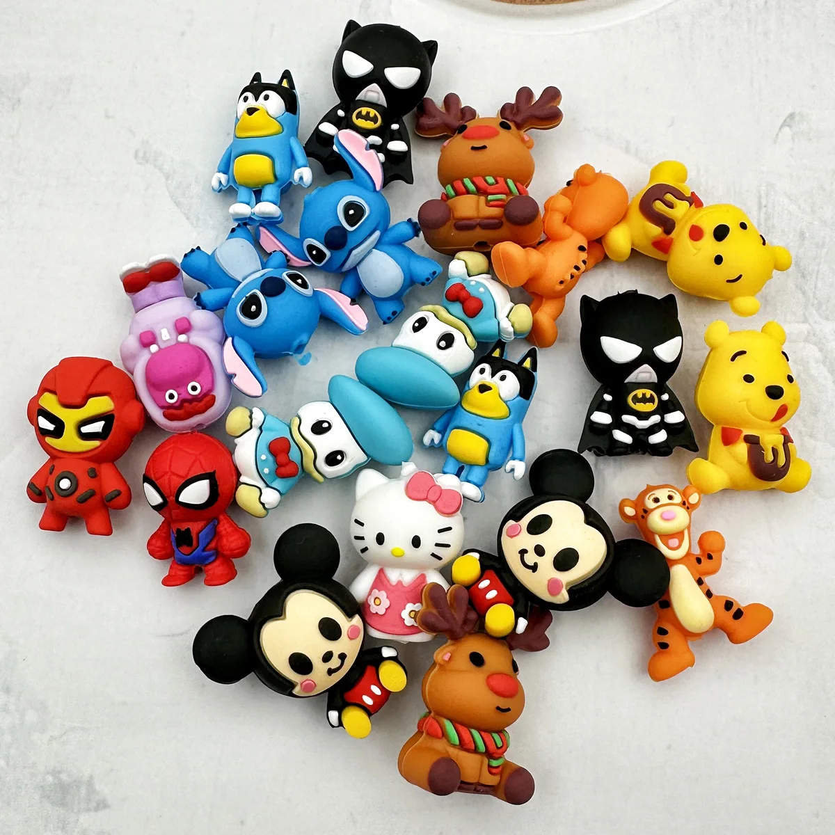 Silicone Beads Jewelry Accessories 10PCS 3D Silicone Beads DIY Originality 3D Beads Silicone Handmade DIY Pen Nipple Chain Jewelry Accessories