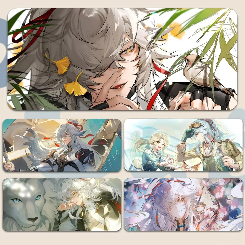 

Jing Yuan Honkai Star Rail Mousepad Large Gaming Mouse Pad LockEdge Thickened Computer Keyboard Table Desk Mat