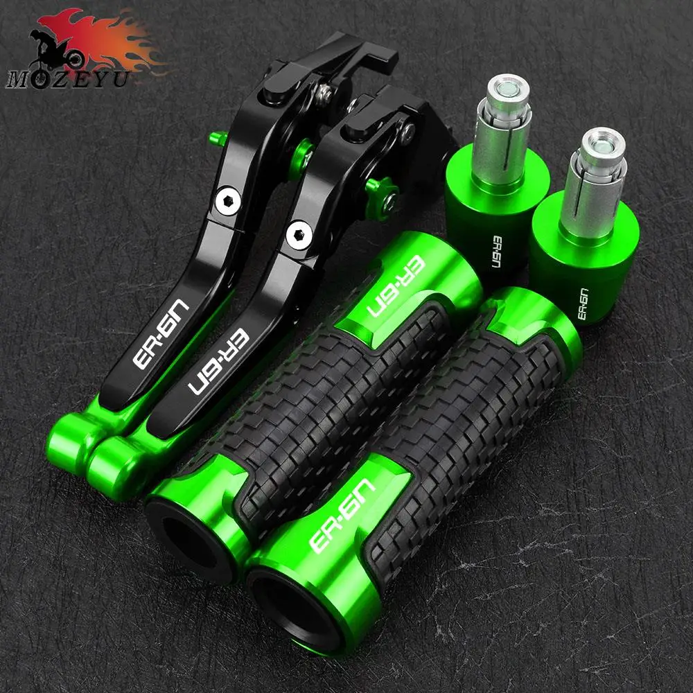 

Brake Clutch Levers For KAWASAKI ER 6N ER6N ER-6N 2009 2010 2011 2012 2013 2014 2015 2016 2017 Motorcycle Handlebar Grips Ends