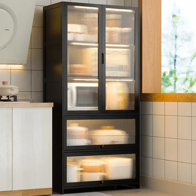 Storage container side panel, kitchen cabinet, room furniture, life organizer
