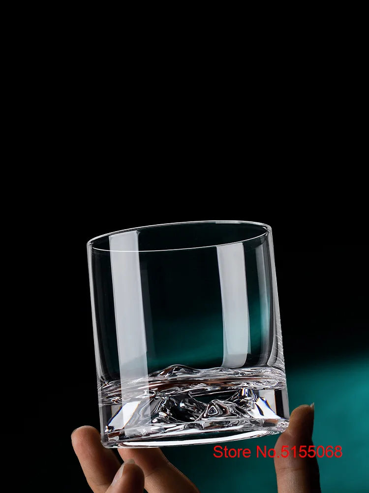 Japanese Style 3D Iceberg Whisky Glass Ice Mountain Old Fashioned
