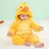 Red Dinosaur Costumes Newborn Baby Rompers Toddler Cosplay Clothes Kigurumi Boy Girls Pajamas Animal Cute Romper Unicorn Onesies 4