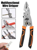Multifunctional wire stripper Crimper Cable Cutter Adjustable Automatic Wire Stripper Multifunctional Stripping Crimping Pliers 1
