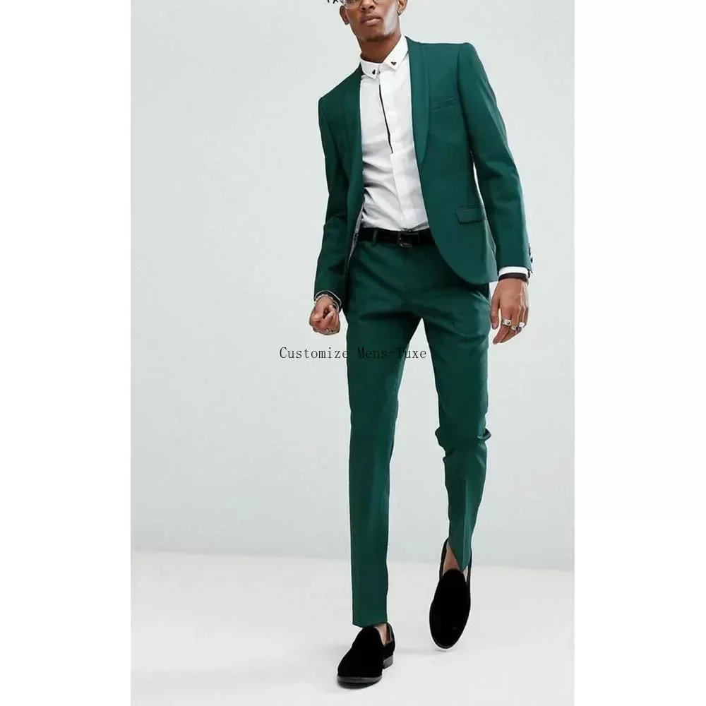 Рисунок 3 - Шаль похожая на мужской темно-зеленый