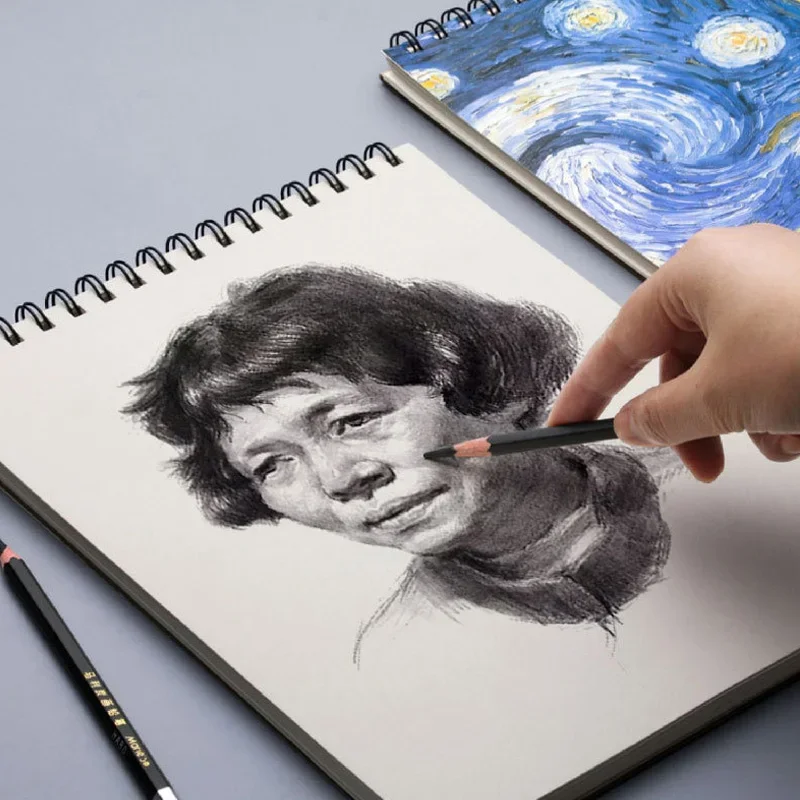 A4/8K Professional Sketchbook – Thick Paper for Watercolor & Drawing 5