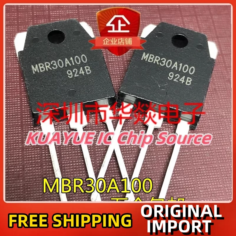 

10 шт.-30 шт. MBR30A100 Φ 100V 30A быстрая доставка гарантия качества
