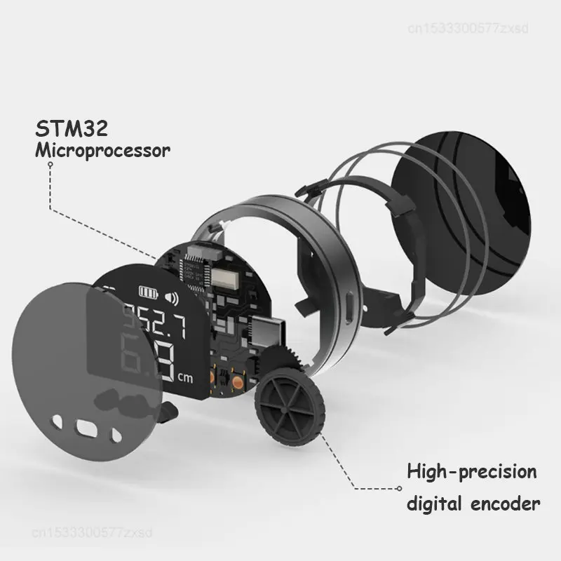 Xiaomi DUKA ATuMan Little Q Electric Distance Meter HD LCD Screen Digital Range Finder Portable Measure Tools Rechargeable