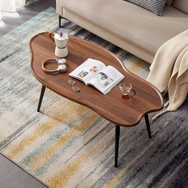 

Apartamento Irregular Coffee Table Top Minimalist Luxury Aesthetic Unique Living Room Tea Table Center Meuble Bedroom Furniture