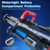 2024 Strongest Gatling Electric Water Gun Toy With Light Shooting Water Gun Summer Beach Pool Toys for Boy Adult Children Gifts 6