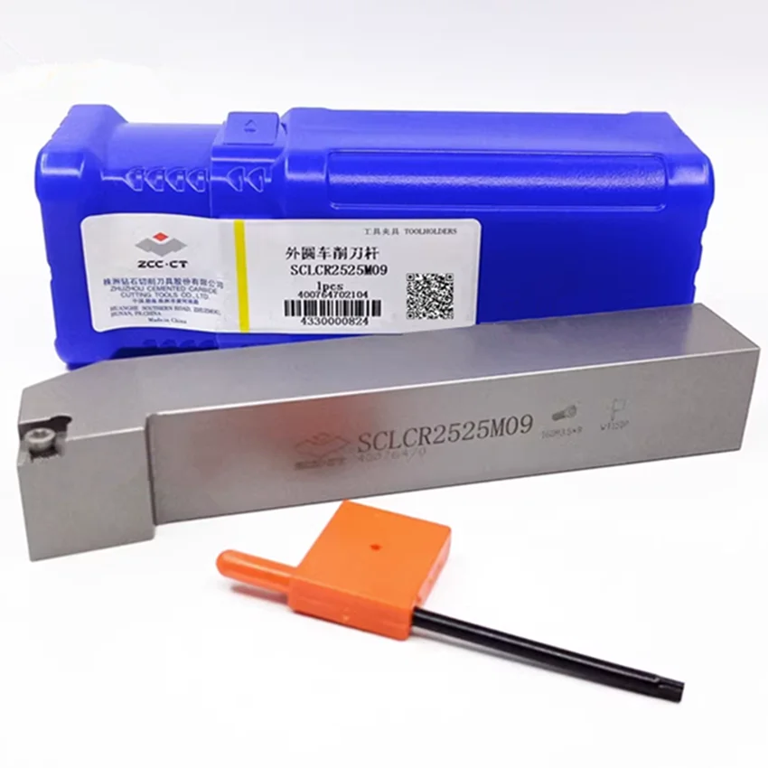 

SCLCR2525M09/SCLCL2525M09/SCLCR2525M12/SCLCL2525M12 ZCC.CT External Turning Tool Cutter Bar For CC** inserts 1PCS/BOX