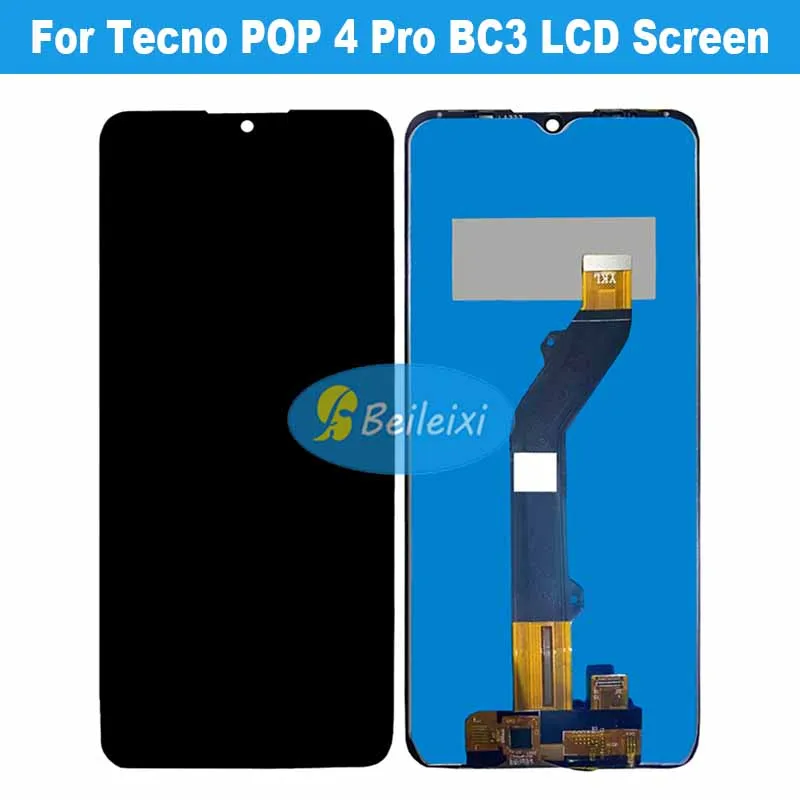 

For Tecno Pop 4 Pro POP 4 Pro BC3 LCD Display Touch Screen Digitizer Assembly