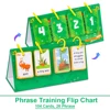Phrase Training Flip Chart Activity Educational Learning Tool Word Games Special Education Speech Therapy Teacher Teaching Aids 1