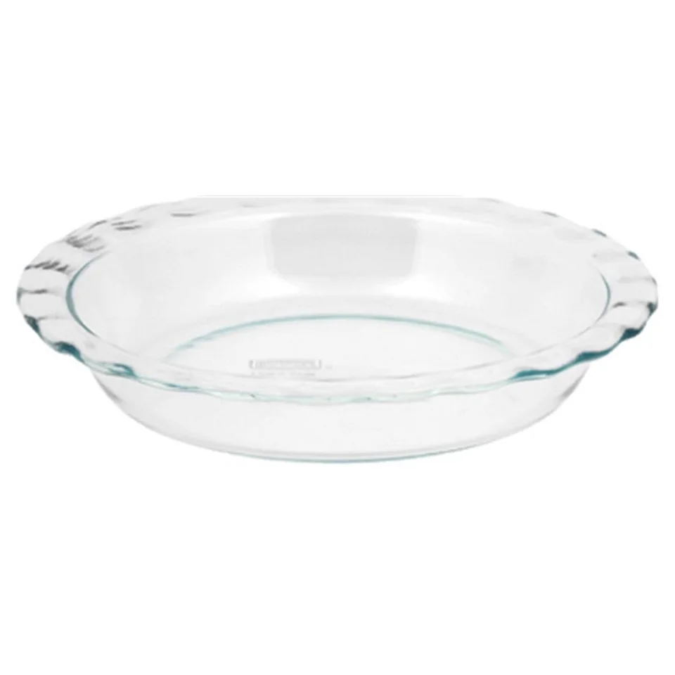 9.5 Inch Non Stick Tempered Glass Pie Pan Set