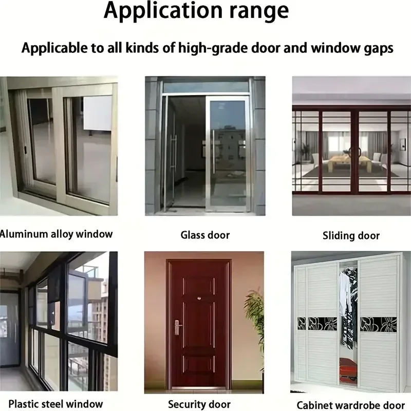5/10M Door Brush Seal Felt Weather Stripping for Window Dustproof Sound Insulation Door Gap Blocker Sweep Draught Excluder door seal strip sealing strip tape window seal strip sealing tape sealing strip rubber seal strip rubber door weatherstripping door weatherstripping door draft stopper silicone seal strip