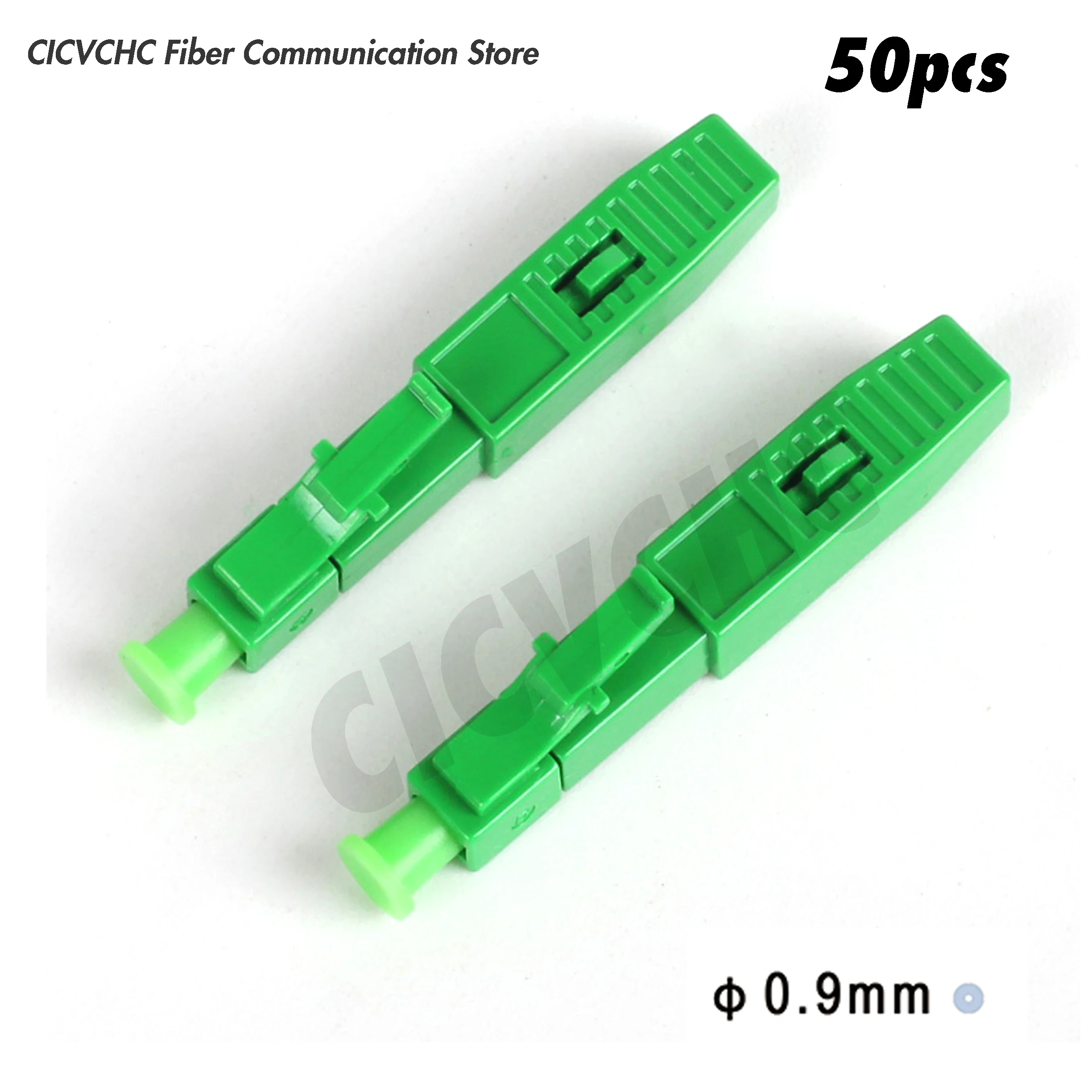 50pcs or 5pcs LC/APC Field Installation Connector Fast Connector for 0.9mm Cable