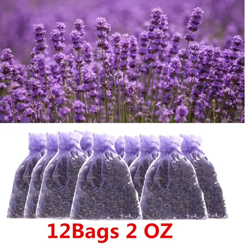 French Dried Lavender Sachets Craft Bag 12 Set D0AD