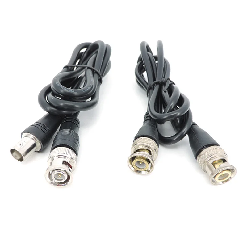 

BNC Male to Male female Adapter dual head Cable 0.5M 1m 2m 3meter video Connector extension Pigtail Wire For tv CCTV Camera E1