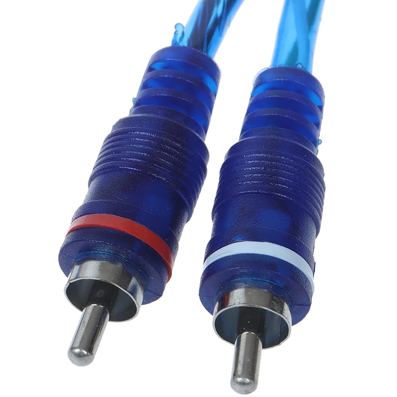 Car MP3 Audio RCA Y Splitter Cable Adapter Cord Converter for Car AUX Amplifier car wire cable adapter audio cable electronic wire cable electrical wire cable audio signal cable audio speaker cable