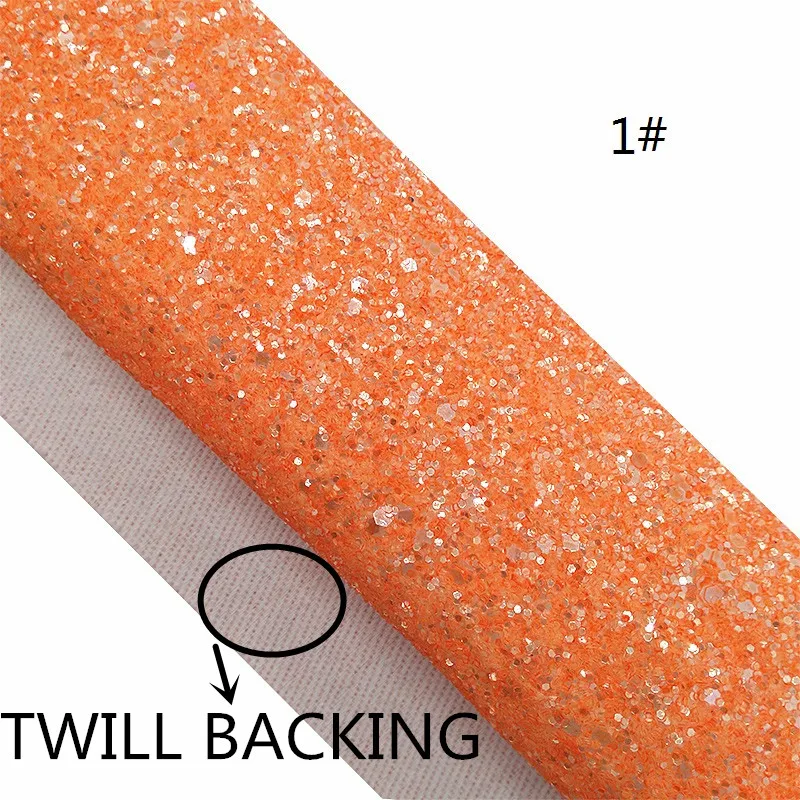 Description Picture 6 of itemMini Rolls Sheets Neon Chunky Glitter Faux Leather Glitter Synthetic Leather Glitter Vinyl Fabric DIY Bows W564