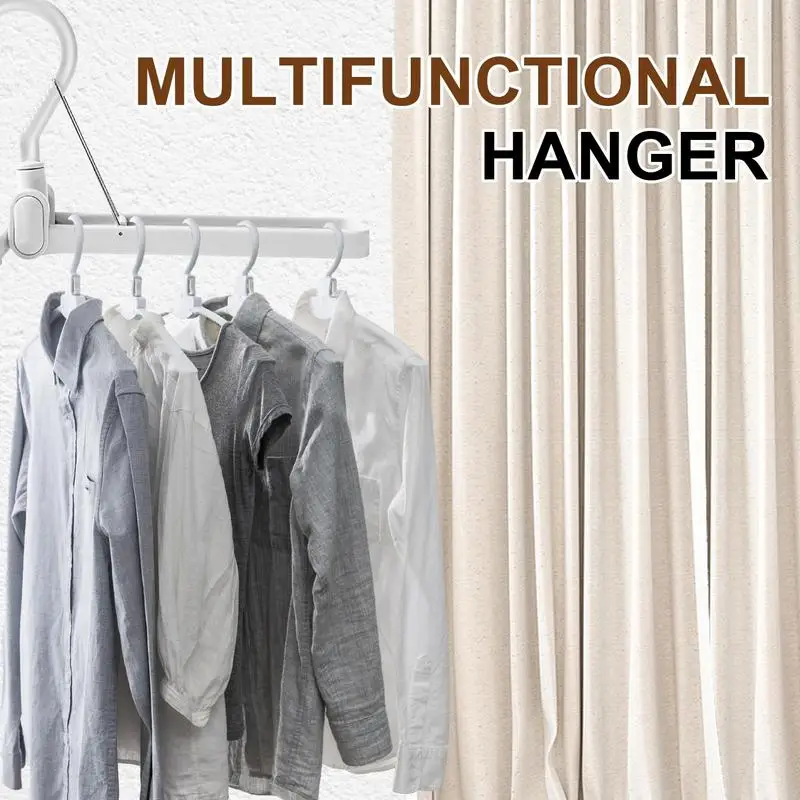 Drying Rack Clothes Hanger Foldable Clothes Drying Rack Hangers Portable Clothes Rack Travel Hanger For Bathroom Bedroom Dorm 3