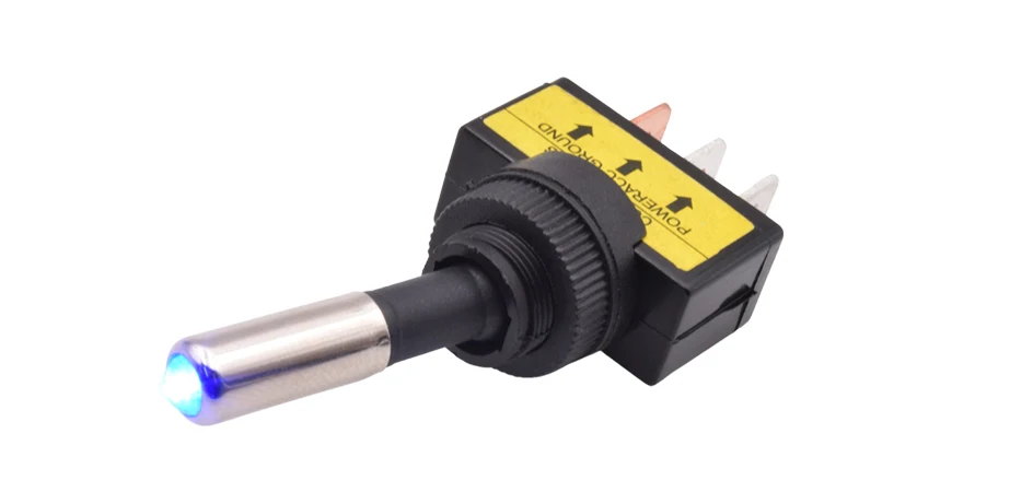 Carro, ASW-15D SPST, 2 Posições, 3Pin, ON