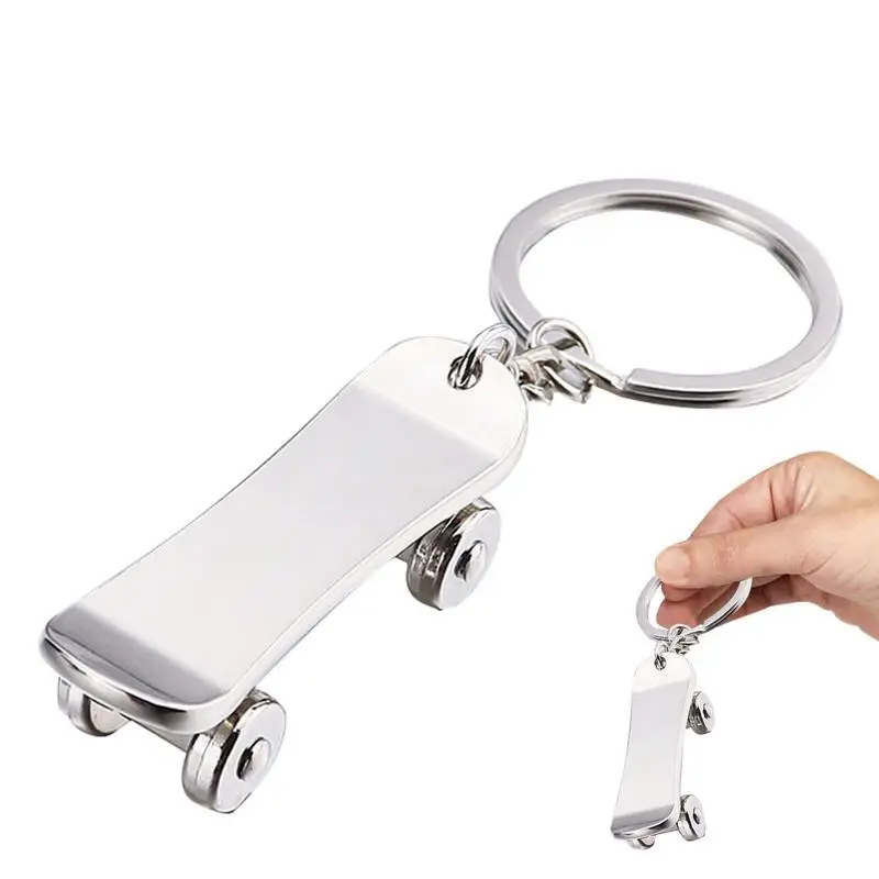 Skateboard Key Chain Creative Mini Skateboard Key Chain Beautiful