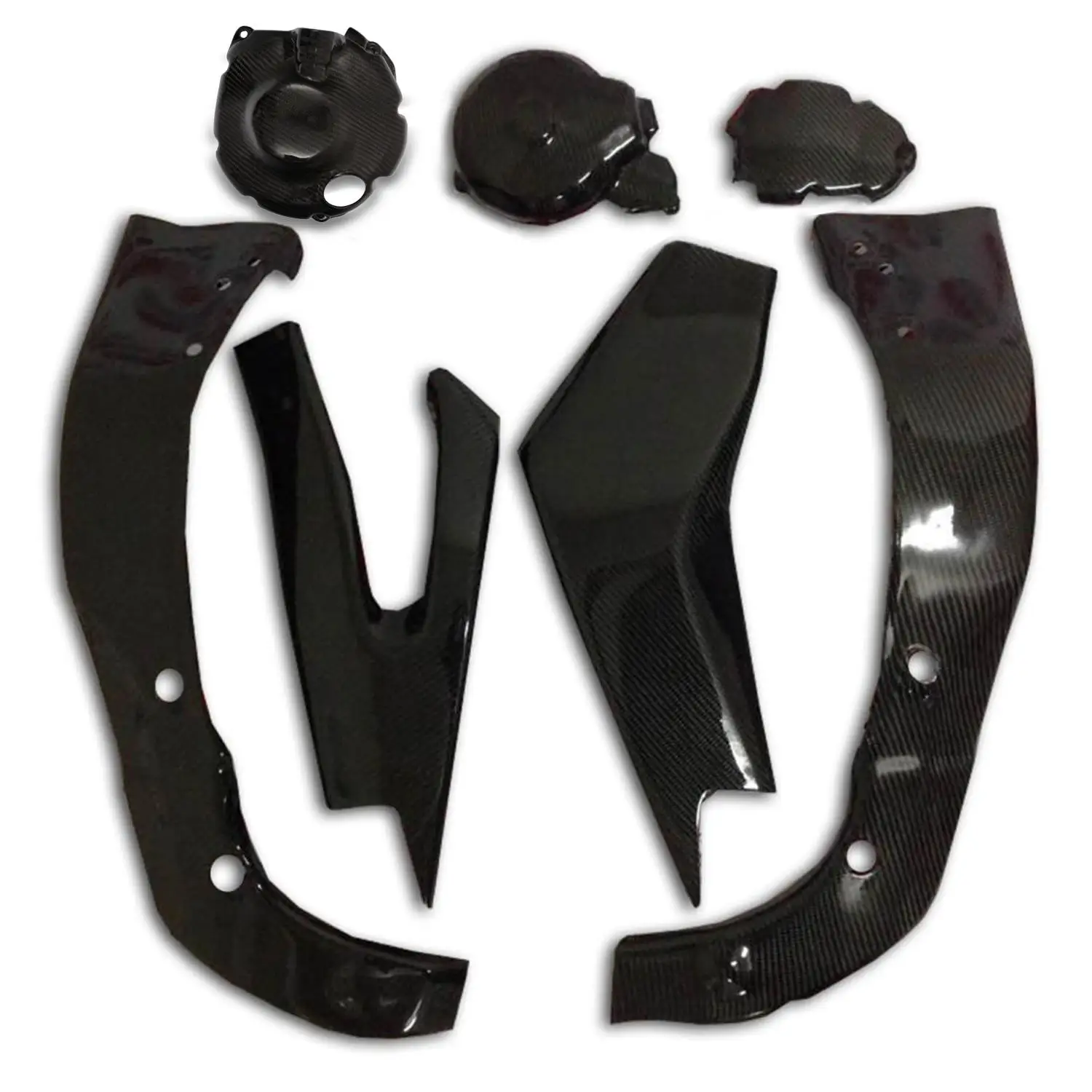 

GP Kompozit For R6 2008-2016 Compatible Carbon Fiber Cover Set Fiberclass Can Be Painted Resistance To Vibrations Cover Set R6