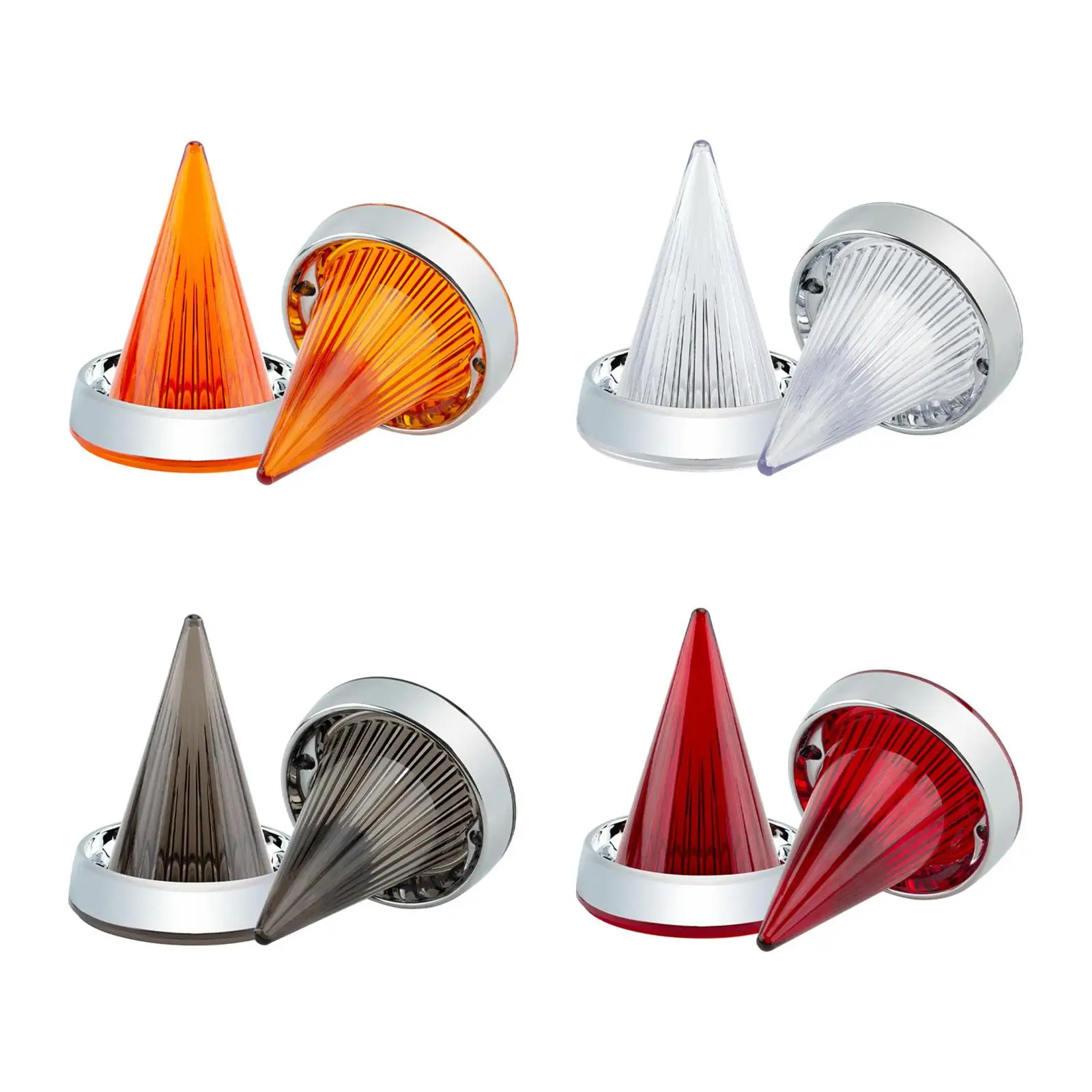 

2Pcs Simple to Install Turn Signal Light Lens Cover for Touring