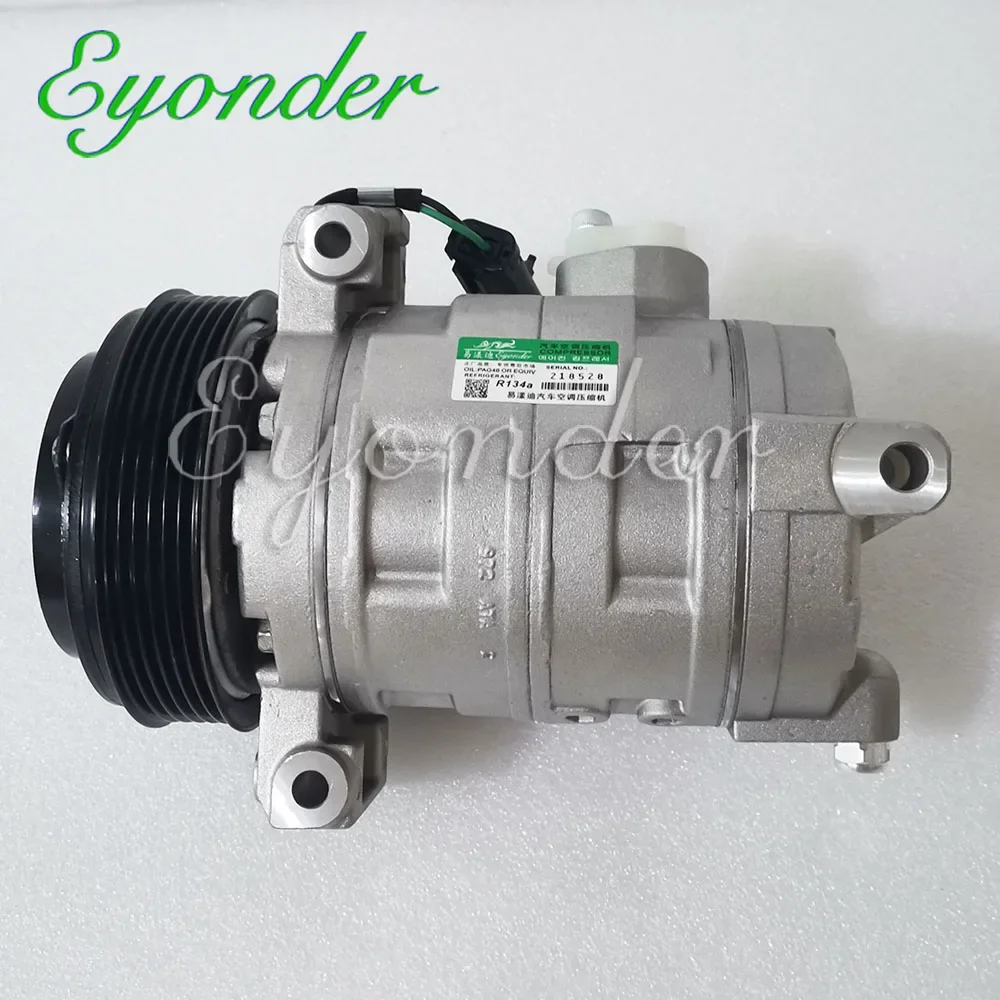 

A/C AC Air Conditioning Compressor Cooling Pump PV6 DKS17D for DODGE NITRO 4.0L V6 55111412AD R5111412AGRL111412AG
