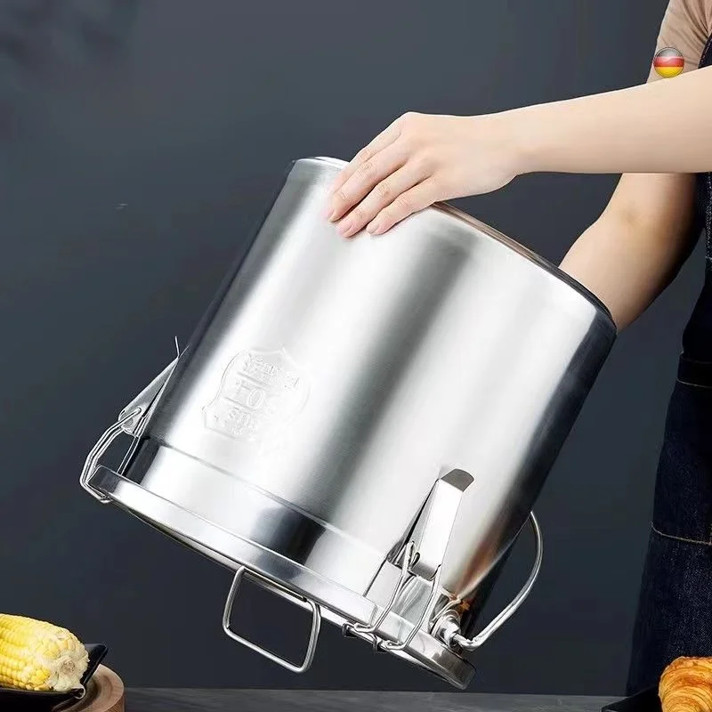 Thiened 304 Stainl Steel Sed Food very Buet with Bule Takeaway Rice Buet Soup Buet Oil Buet Sed Buet