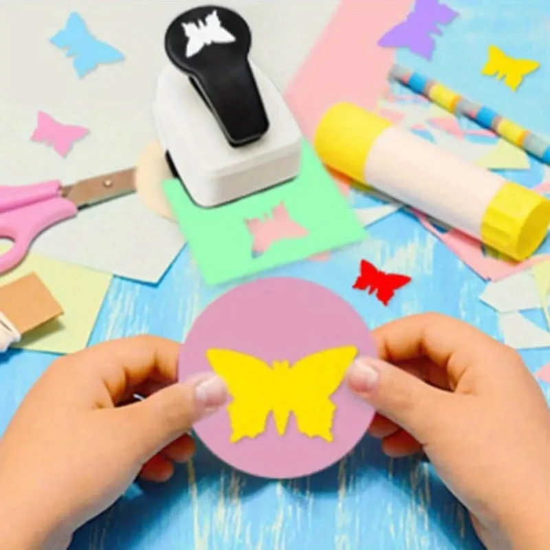 Butterfly Scrapbook Punches Handmade Cutter Card Craft Scrapbooking Printing DIY Flower Paper Craft Hole Puncher 9-25mm