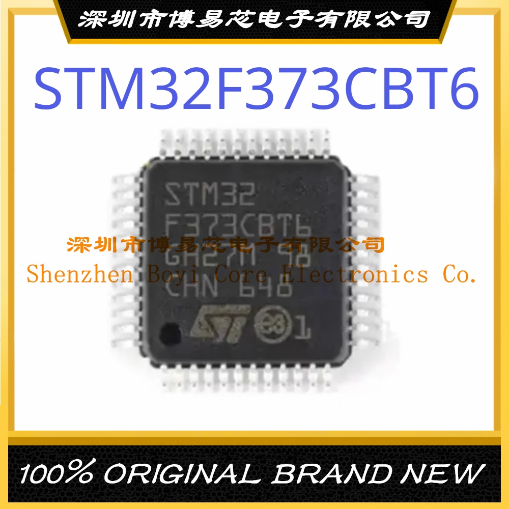 STM32F373CBT6 упаковка LQFP48 новый оригинальный аутентичный микроконтроллер IC чип 1 шт новый оригинальный аутентичный w10nk80z 10n80 большая трубка выключатель питания