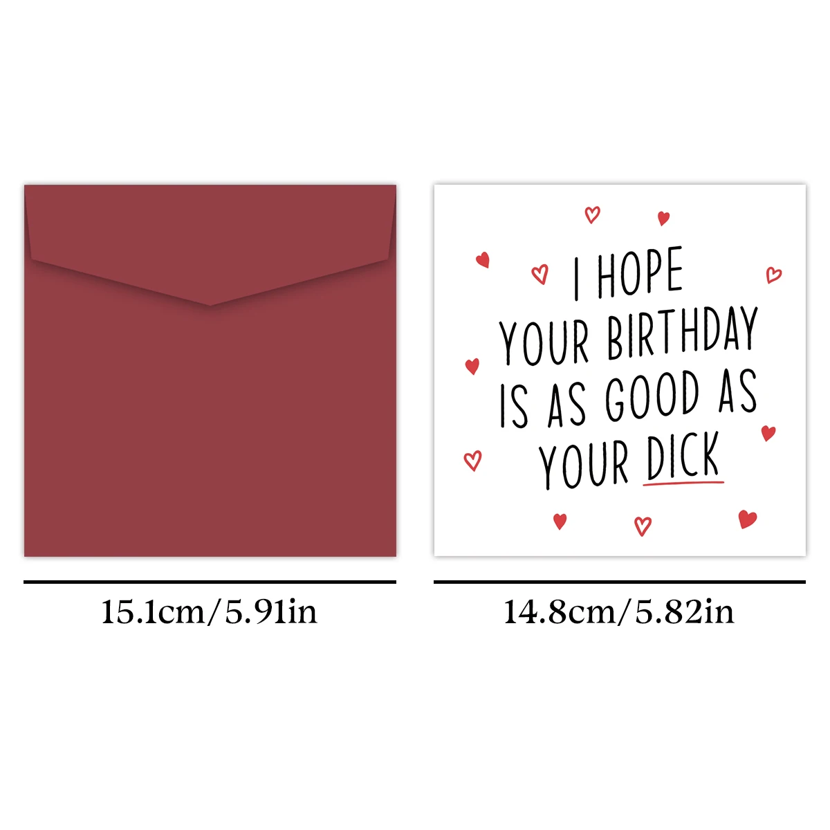 Greeting Cards Birthday Card 1PC Birthday Card For Boyfriend Hilarious Gift For Husband For Him Partner Lover Naughty Birthday Card