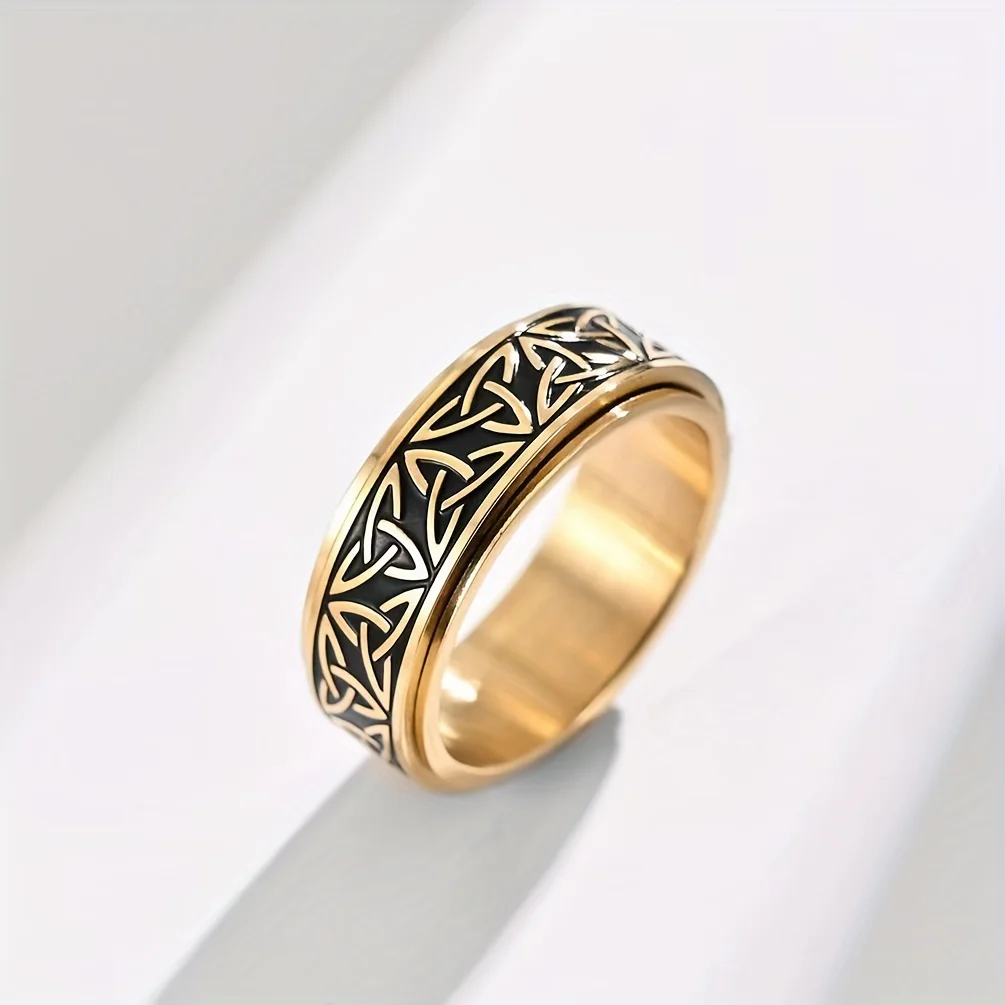 Fashion Titanium Steel Ring - Lifestyle shot 1