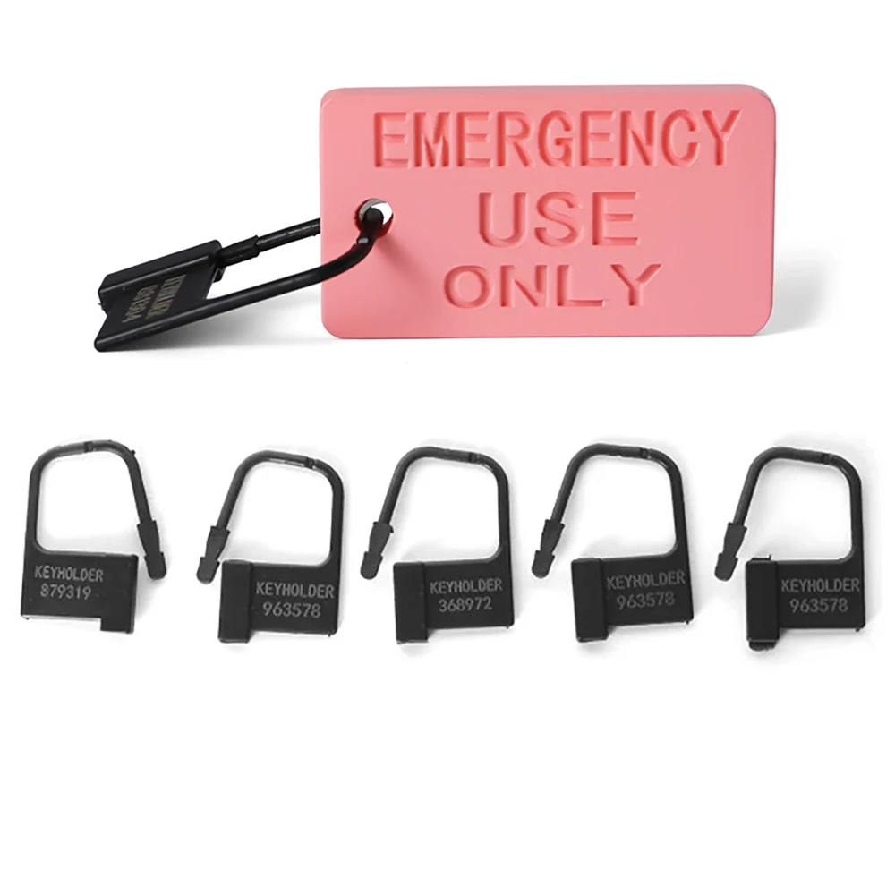 Penis Chastity Cage Chastity Device Key Safe Lock Tube Holder Disposable Plastic Coding Lock Keyholder Cock Cage Anti-Cheating Sex Toys Accessories