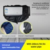 60~100cm 23.6~39.3in Large Black Air Conditioning Cleaning Bag Cover Wall Mounted Waterproof Dust Washing Protector Cleaner Kit 1