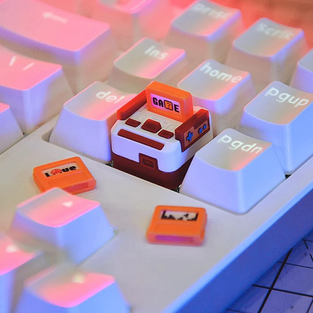 FC Keycaps KEYCAP Compatible MX Switch Mechanical Keyboard for Cherry Classic Retro Column Axle Key Cap