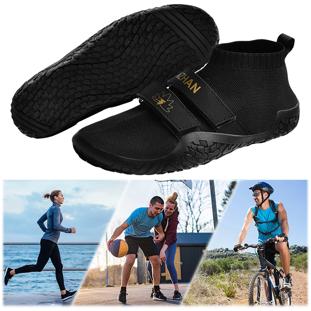 Description Picture 5 of itemMens Deadlift Shoes Lifting Shoes Anti-Slip Barefoot Fitness Shoes Breathable Professional Weightlifting Shoes for Powerlifting