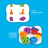 Rainbow Counting Animal Traffic Car Early Education Toy Animal Cognition Montessori Math Teaching Assisted Kindergarten Games 5