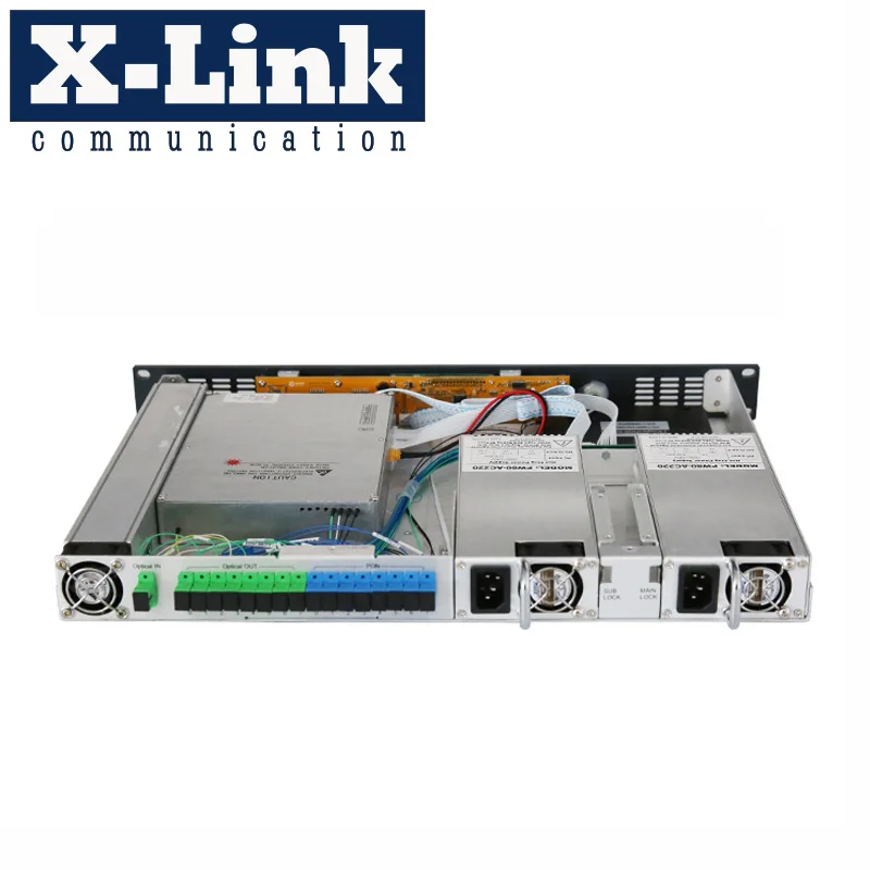 1550nm WDM EDFA 8 16 32 port 19dBmW~23dBm Fiber Optical Amplifier CATV GPON EYDFA