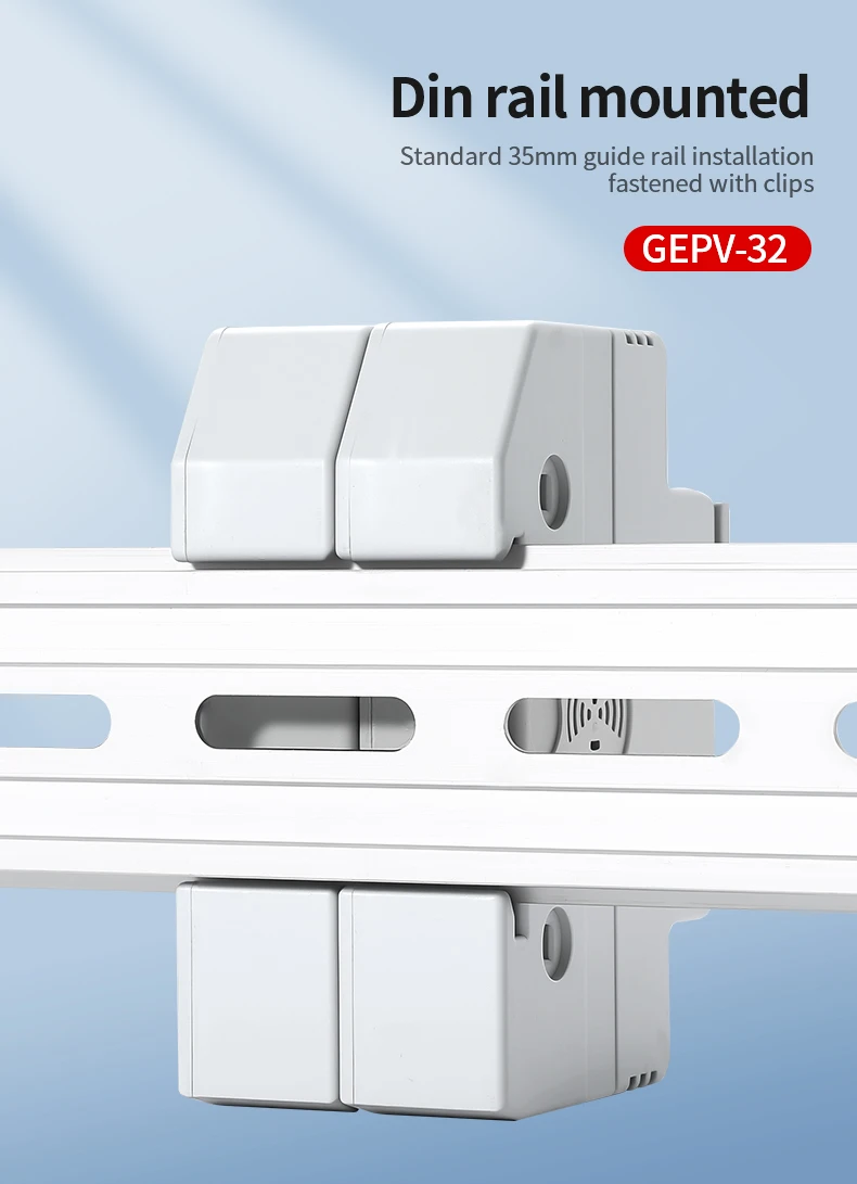 Ein Satz 2P Parallel-DC-Sicherungshalter 10*38mm Hochspannung Solar-PV 1000V 6A-32A Basis Photovoltaik-Systemschutz GPV – Detail 3