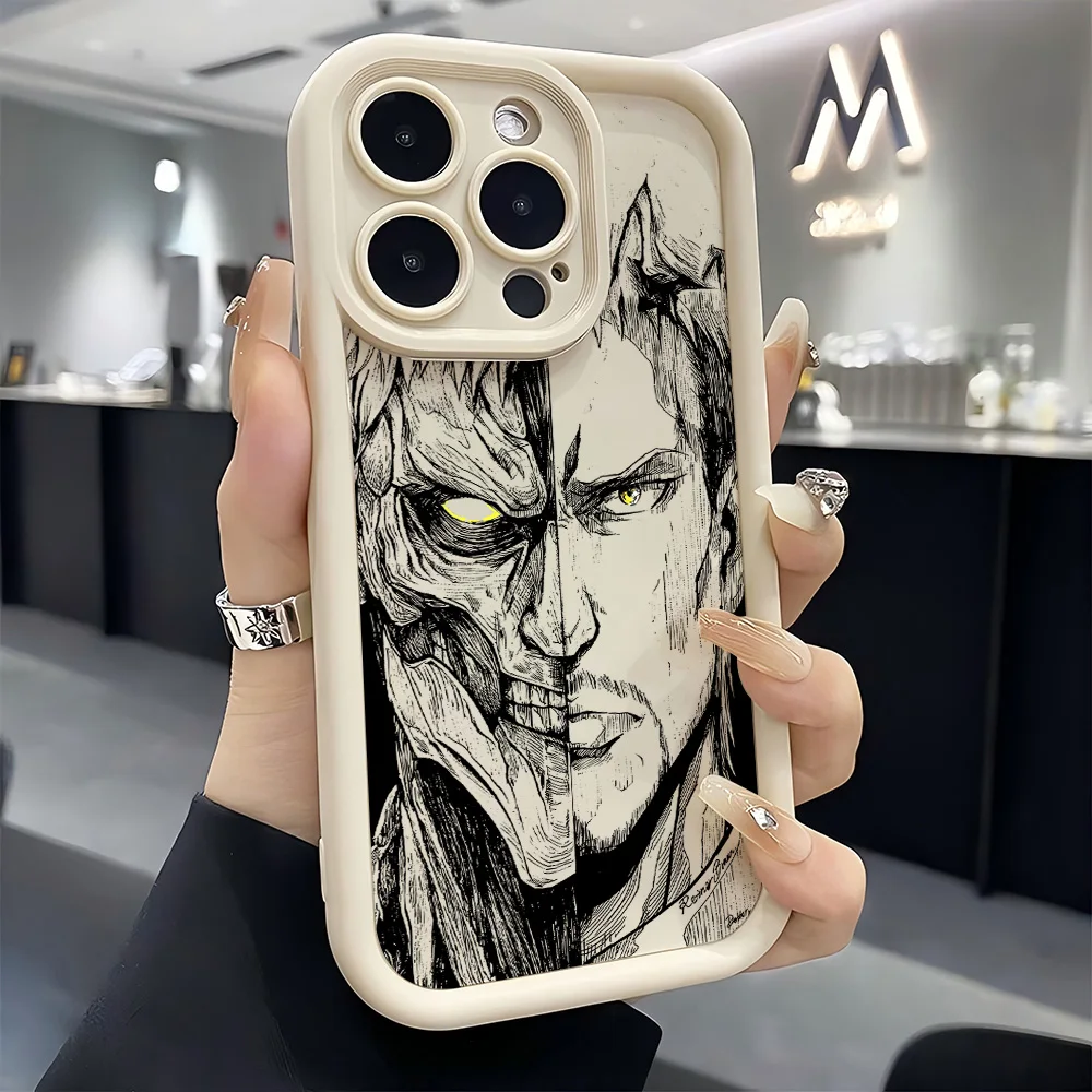Luxury Hot Anime Attack On Titan Phone Case