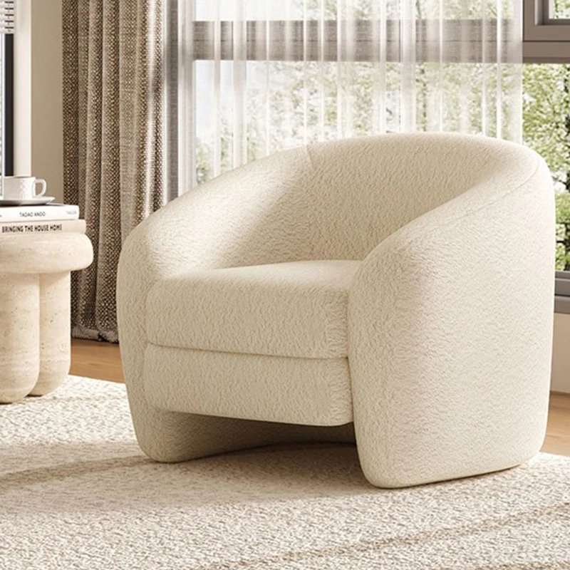 Pavimento Pigro Divano Sedia Bianco Stile Minimalista Design Moderno Sedie Da Festa Bracciolo Singolo Salotto Fauteuil Salone Mobili Per La Casa