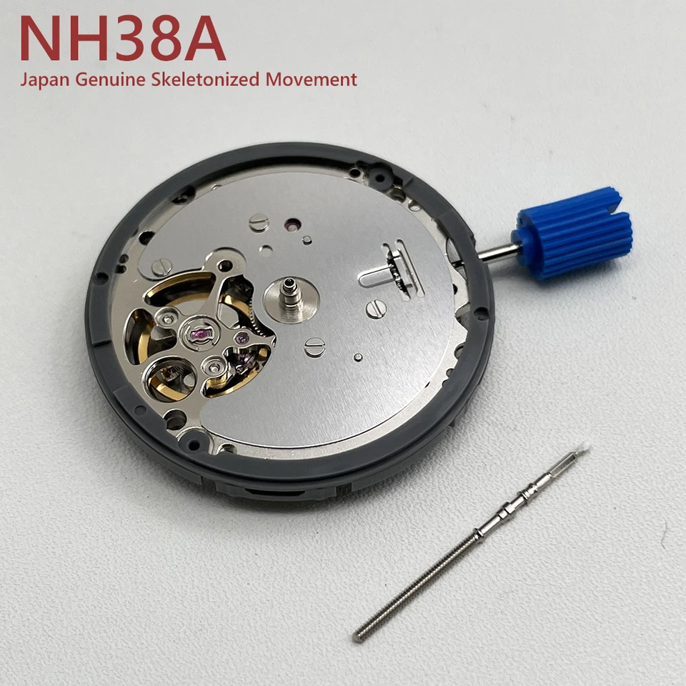 Original Japan NH38 Automatic Mechanical Movement 24 Jewels