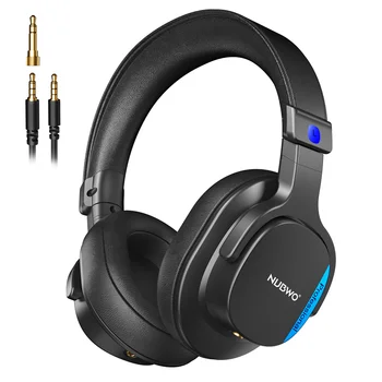 Cuffie professionali NUBWO HD01 per monitoraggio da studio, auricolari chiusi over-ear per mixaggio audio, registrazione e ascolto critico