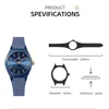 NAVIFORCE 2025 Women Fashion Watches Quartz Watch Sports Silicone Strap Ladies Wristwatches Simple Clock Gift relogios feminino 3
