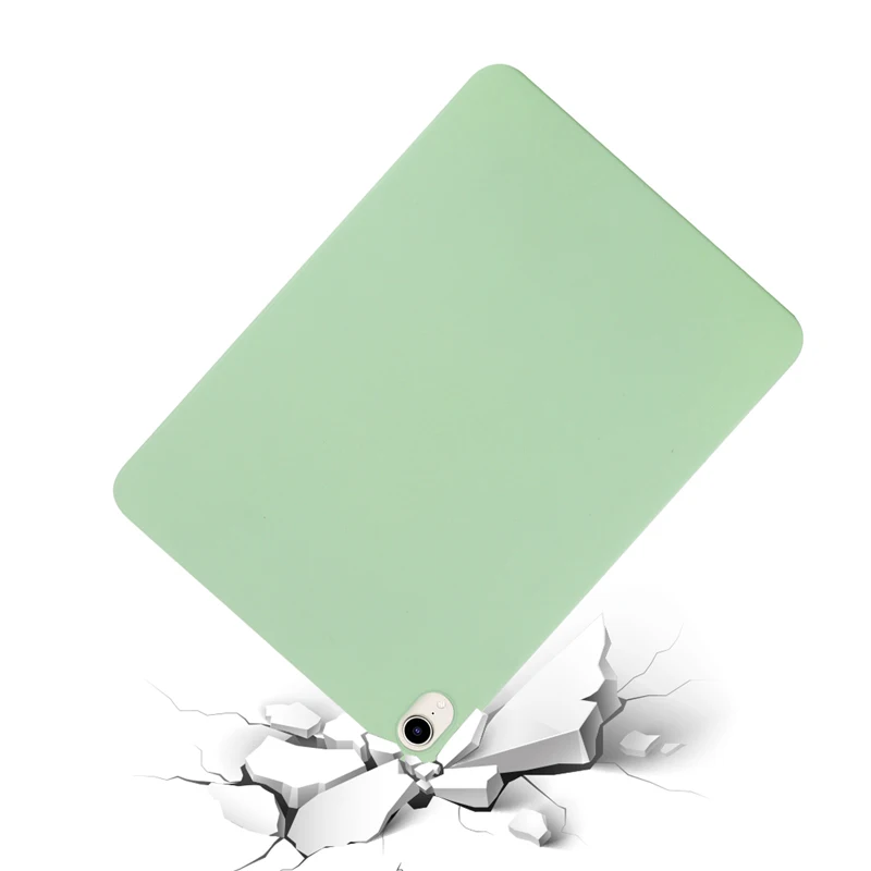 líquido silicone tablet capa com reunindo dentro